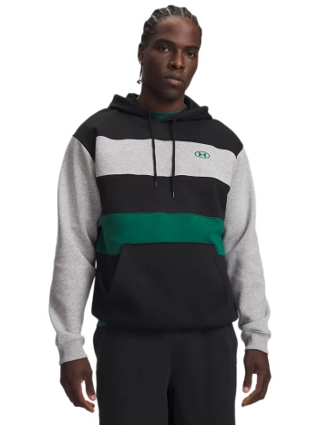 under armour rival striped ανδρική φούτερ μπλούζα με σε προσφορά
