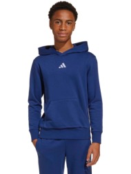 adidas essentials παιδικό μπλε φούτερ με κουκούλα