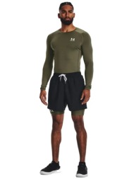 under armour heatgear ανδρική ισοθερμική μπλούζα προπόνησης