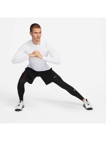 nike pro ανδρικό ισοθερμικό κολάν συμπίεσης dri-fit μαύρο σε προσφορά