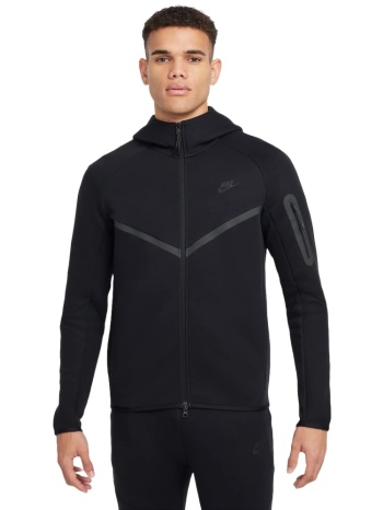nike tech fleece hoodie windrunner ανδρική ζακέτα μαύρη σε προσφορά