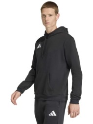 adidas entrada26 ανδρικό μαύρο φούτερ με κουκούλα
