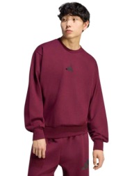 adidas feelcozy ανδρική μπορντώ μπλούζα φούτερ