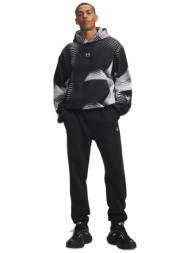 under armour rival fleece ανδρική jogger μαύρη φόρμα παντελόνι