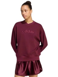 adidas seasonal essentials γυναικείο φούτερ με v-λαιμόκοψη