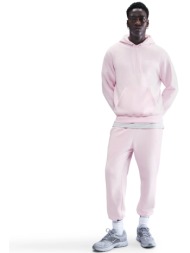 nike club fleece ανδρικό ροζ φούτερ με κουκούλα