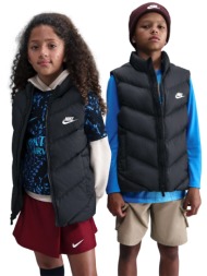 nike sportswear therma-fit παιδικό puffer αμάνικο μπουφάν