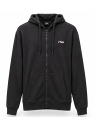 fila firox brushed fleece ανδρική φούτερ ζακέτα με κουκούλα