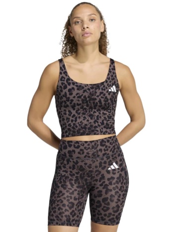 adidas essentials leopard tιραντέ τop σε προσφορά