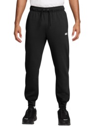 nike sportswear varsity joggers ανδρική φόρμα παντελόνι μαύρη