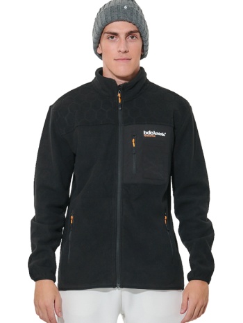 body action polar fleece ανδρική ζακέτα μαύρη σε προσφορά