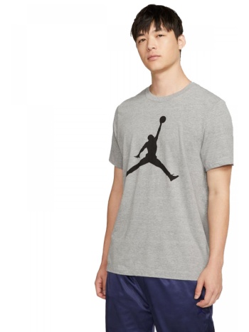 jordan ανδρικό t-shirt jumpman γκρι σε προσφορά