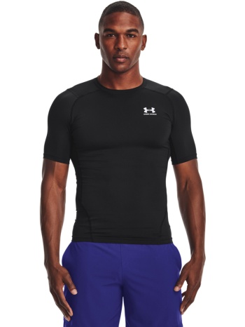under armour συμπιεστικό κοντομάνικο t-shirt heatgear μαύρο σε προσφορά
