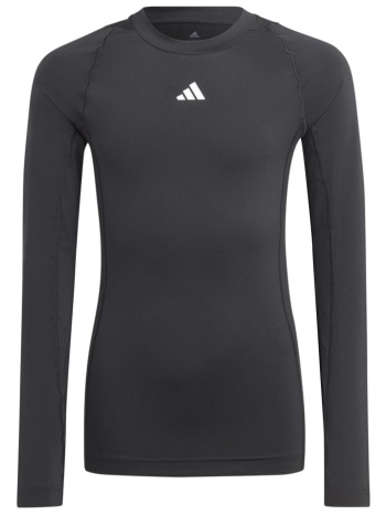 adidas παιδική μαύρη ισοθερμική μπλούζα προπόνησης tech fit σε προσφορά