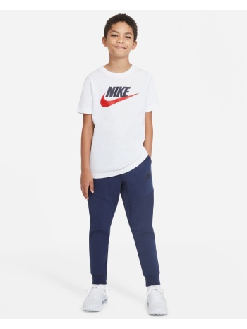 nike παιδική κοντομάνικη μπλούζα sportswear λευκή σε προσφορά