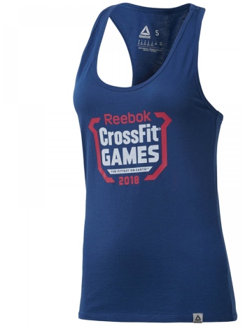 reebok αθλητική γυναικεία αμάνικη μπλούζα crossfit games σε προσφορά