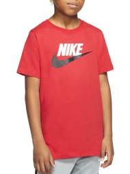 nike sportswear κόκκινο παιδικό t-shirt
