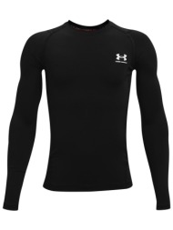 under armour μαύρη παιδική ισοθερμική μπλούζα heatgear