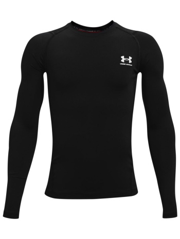 under armour μαύρη παιδική ισοθερμική μπλούζα heatgear σε προσφορά