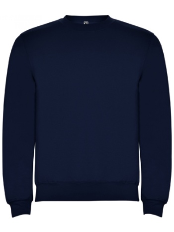 roly κλασική basic ανδρική μπλούζα φούτερ μπλε σε προσφορά