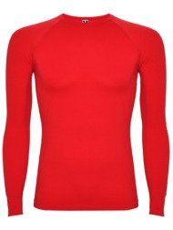 roly prime ισοθερμική μακρυμάνικη μπλούζα κόκκινη