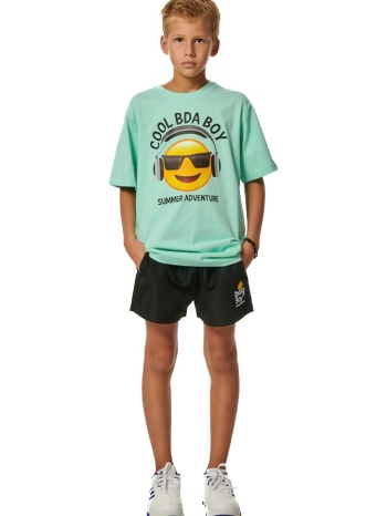 body action παιδικό cool emoji t-shirt για αγόρια glass