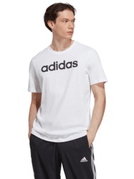 adidas ανδρικό single jersey ανδρικό λευκό t-shirt