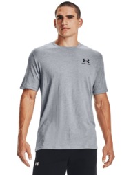 under armour sportstyle γκρι t-shirt