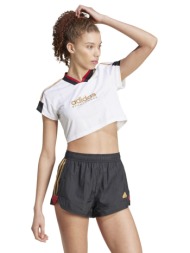 adidas tiro crop γυναικείο μπλουζάκι άσπρο