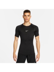 nike pro ανδρική συμπιεστική κοντομάνικη μπλούζα fitness