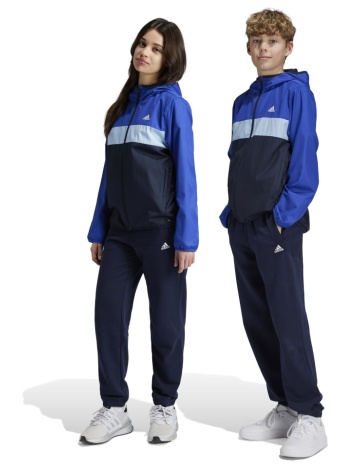 adidas essentials παιδικό φούτερ παντελόνι φόρμας μπλέ σε προσφορά