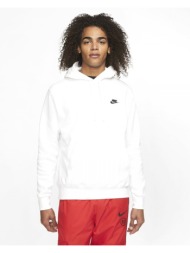 nike λευκό ανδρικό φούτερ nike sportswear club