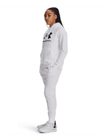 under armour rival λευκό γυναικείο jogger παντελόνι φόρμας σε προσφορά