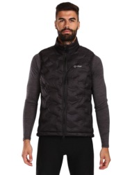 kilpi nai ανδρικό insulated αμάνικο μπουφάν μαύρο