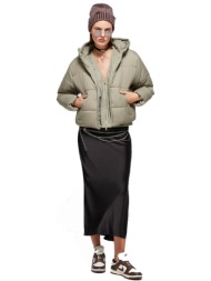 nike γυναικείο therma-fit μπουφάν sportswear classic puffer