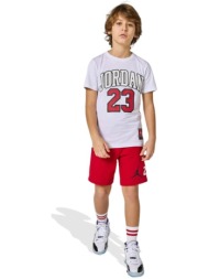 nike jordan παιδικό t-shirt practice flight λευκό