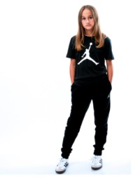 nike jordan εφηβικό t-shirt jumpman dri-fit μαύρο