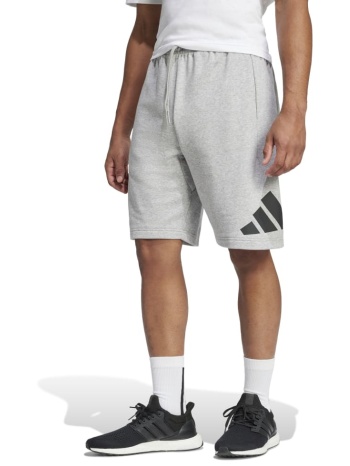 adidas essentials ανδρική βαμβακερή βερμούδα γκρι σε προσφορά