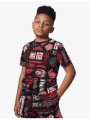 nike jordan παιδικό t-shirt με allover τύπωμα
