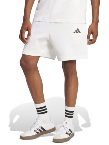 adidas future icons premium ανδρική βαμβακερή βερμούδα λευκή σε προσφορά