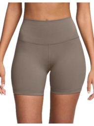 nike one γυναικείο ποδηλατικό κολάν βερμούδα καφέ