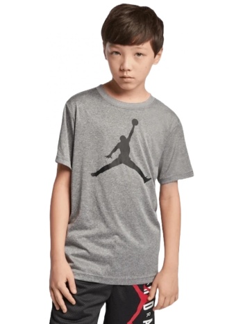 nike jordan εφηβικό t-shirt jumpman dri-fit κόκκινο σε προσφορά