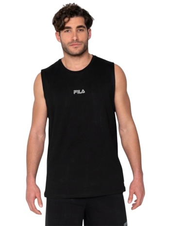 fila ανδρικό tank top μαύρο σε προσφορά