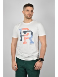 petrol industries logo t-shirt - λευκό - m-2020-tsr601