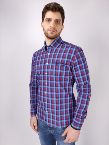 redmond πουκάμισο καρό - μπλε - 62030110 σε προσφορά