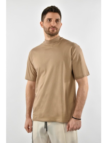 justwest fashion t-shirt λουπέτο - καφέ - mfc303 σε προσφορά