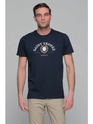 everbest t-shirt με λογότυπο saint tropez - σκούρο‌‌ μπλε - 242-808