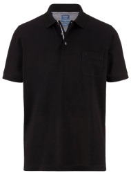 olymp μπλούζα πόλο - μαύρο - 540152