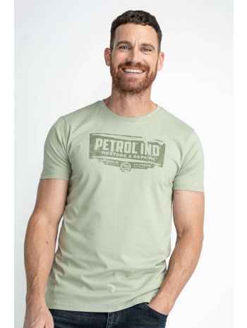petrol industries artwork t-shirt - πράσινο - m-1030-tsr624 σε προσφορά