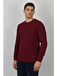 sportswear πουλόβερ με σχέδιο - μπορντό - n2207